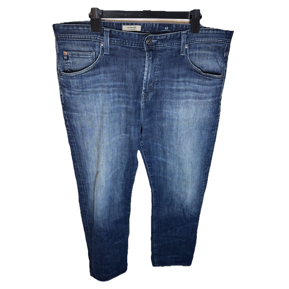 Adriano Goldschmied Mens Size 38x30.5 HEMMED The Graduate Tailored Leg